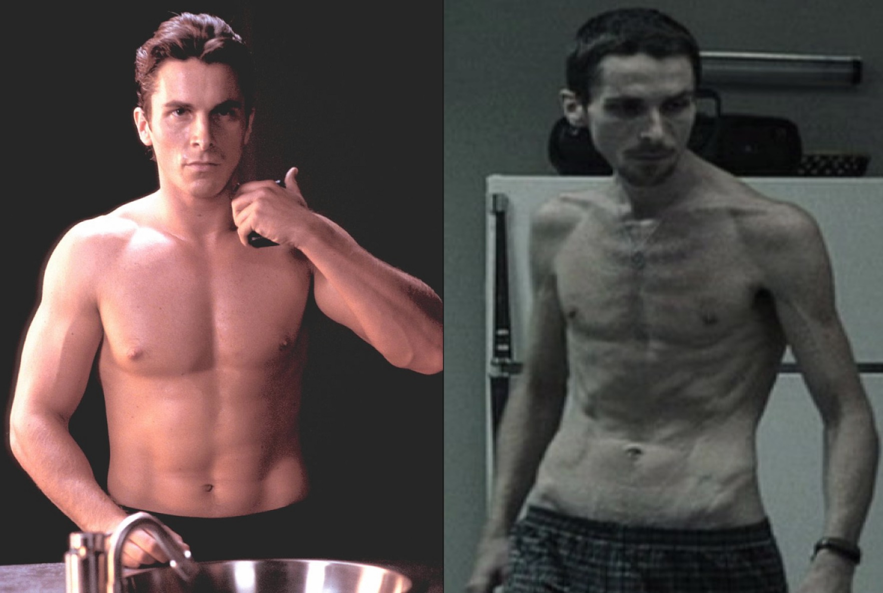 Christian Bale lost about 70lbs in 3 months for the Machinist
