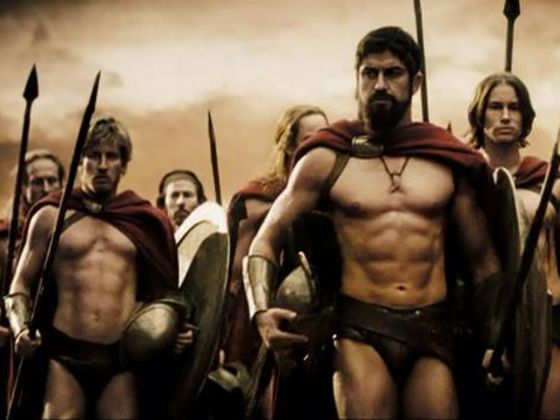 Gerard Butler gained muscle for 300