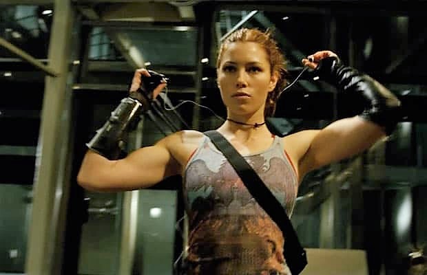 Jessica Biel gained some really defined muscles for Blade Trinity