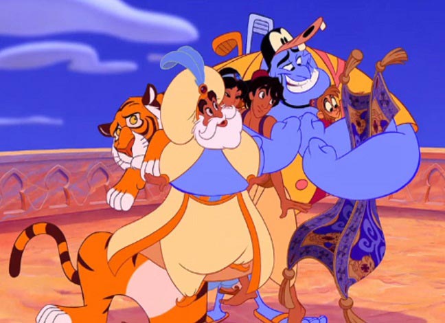 best Disney movies Aladdin (1992)