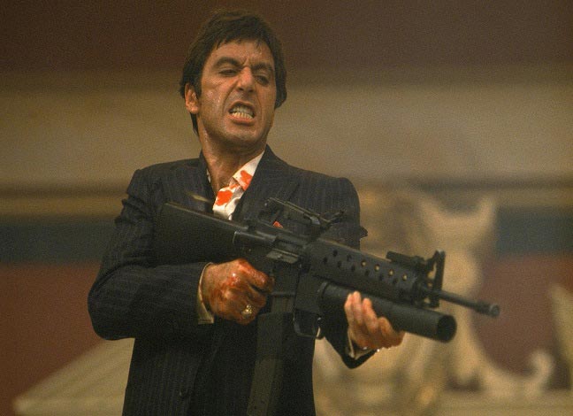 best gangster movies Scarface (1983)