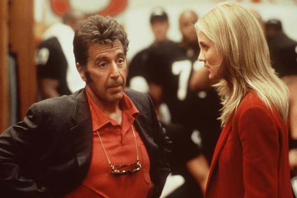 Cameron Diaz and Al Pacino in Any Given Sunday (1999)