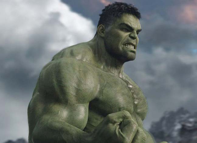 Most Powerful Avengers Mark Ruffalo as The Hulk in Thor: Ragnarok (2017)