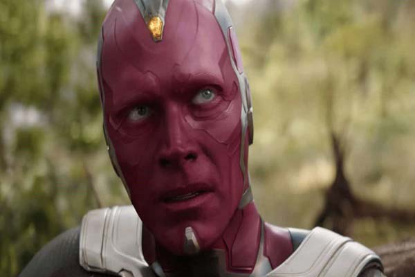 Paul Bettany as The Vision in Avengers: Infinity War (2018)