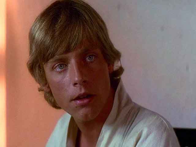 Mark Hamill as Luke Skywalker in Star Wars (1977)